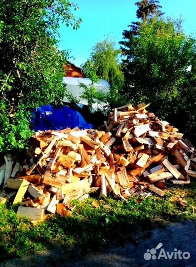 Дрова колотые Береза