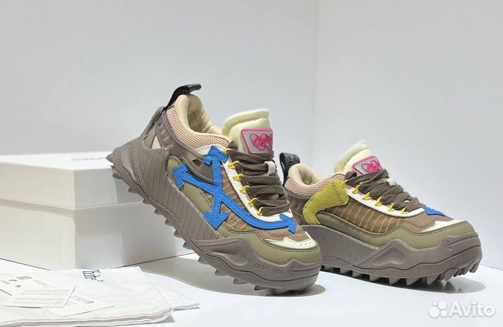 Кроссовки Off-White серые 4