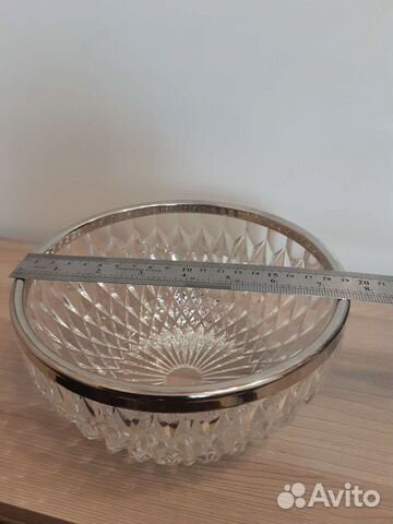 Хрустальный салатник СССР