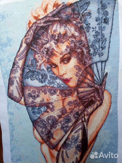 Картина вышитая крестом