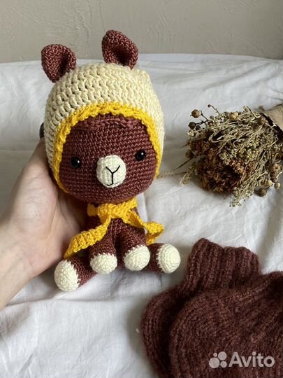 Набор вязаных игрушек