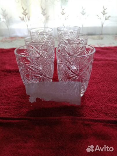 Хрустальные фужеры