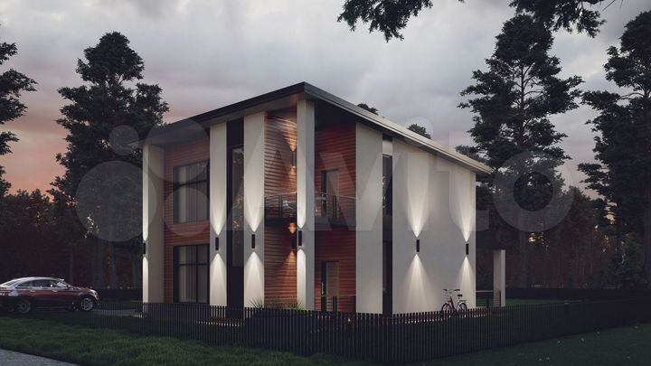 Дом 170 м² на участке 7 сот.