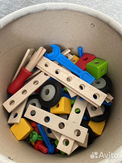 Конструктор Eichhorn деревянный