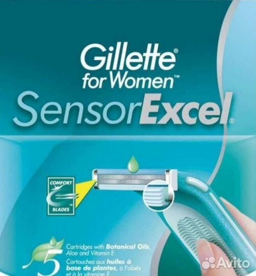 Лезвия для станка Gillette