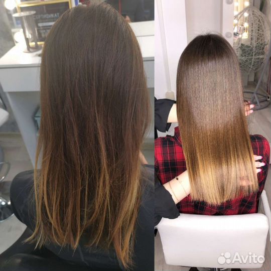 Ботокс, кератин, холодные восстановления