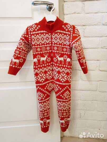 Вязаный комбинезон 86