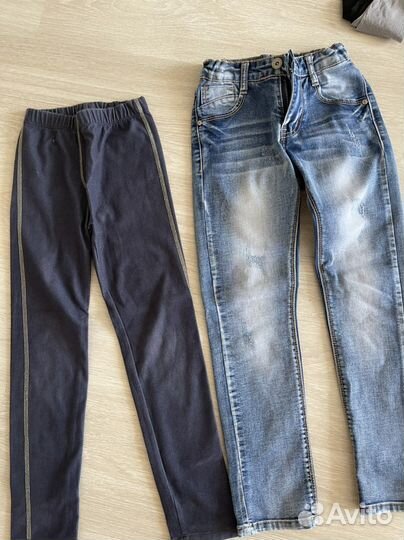 Вещи пакетом на девочку рост 122-128