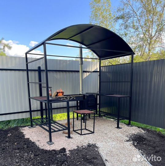 Мангал беседка