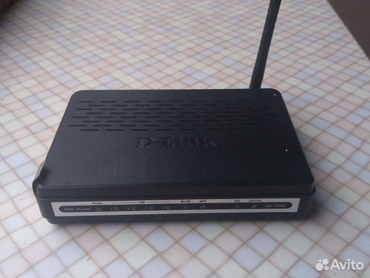 Adsl router DSL-2640U