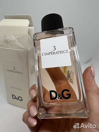 Dolce gabbana imperatrice 3. 100ml. Фоанция