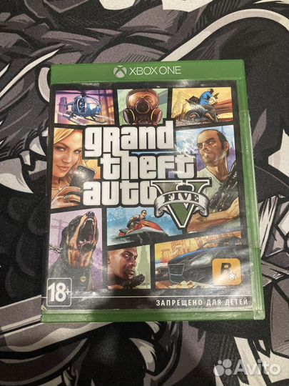 Gta 5 xbox one (гта 5) диск