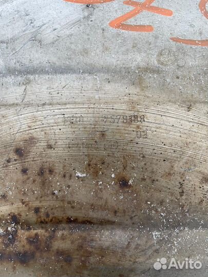 Глушитель BMW F10 N63B44