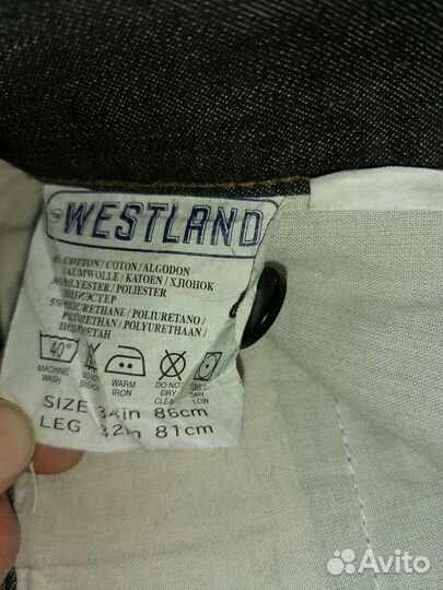 Продам джинсы мужские westland