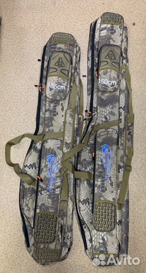 Чехол Полу Жесткий Для Спининги 150см с 3 отдела