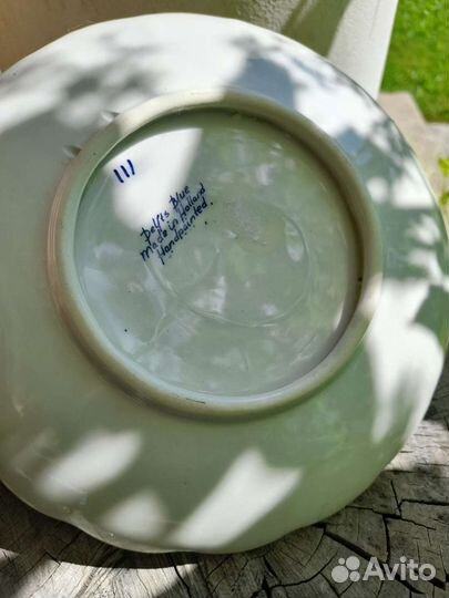 Настенная тарелка мельница/ручная роспись