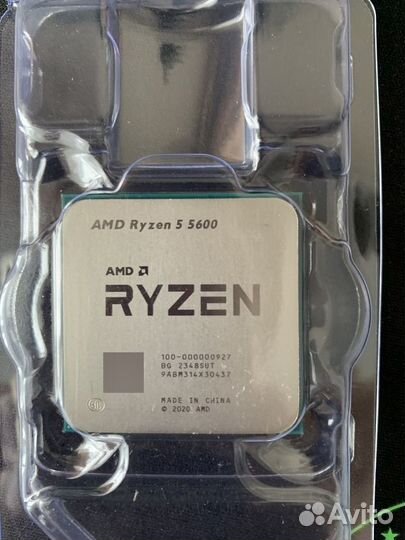 Материнская плата с процессором ryzen R5 5600 OEM