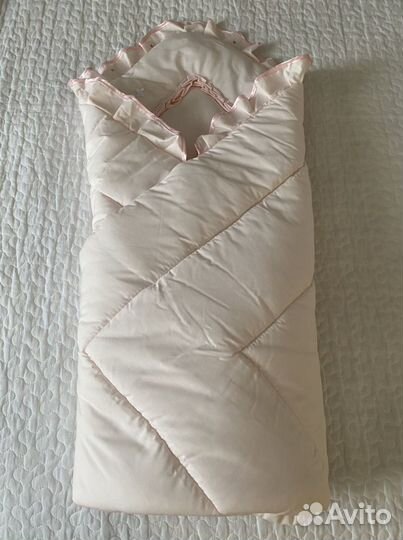 Конверт-одеяло+шапочка для выписки