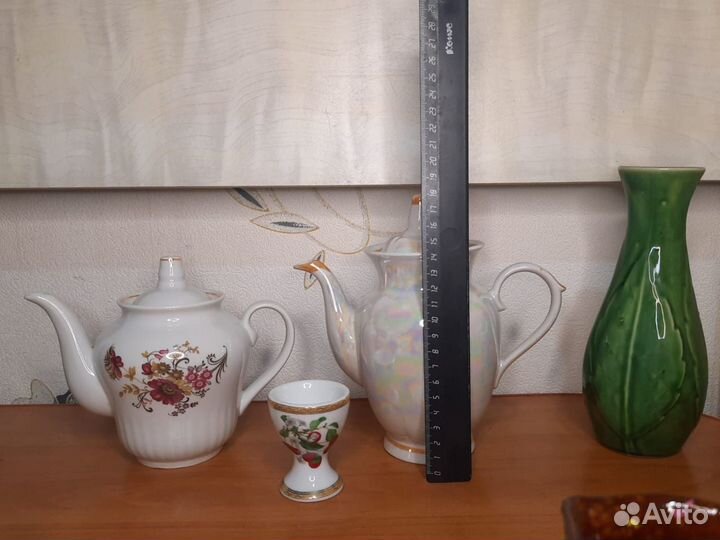 Чайники, ваза, соусница и т. д. СССР