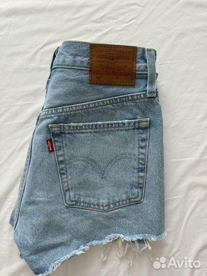 Шорты женские levis 501, размер 26