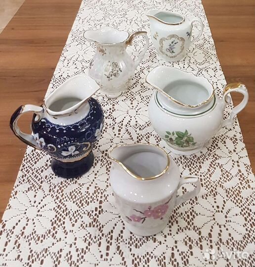 Молочники гдр,Польша, Рига в коллекцию