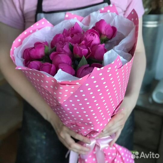 Пион Роза Москва 51 пион