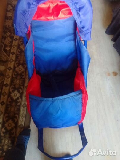 Детские санки коляска