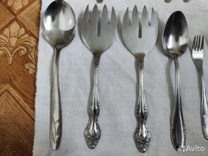 Наборы столовых предметов Inox и СССР