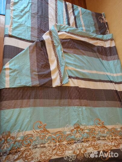 Постельное белье евро новое