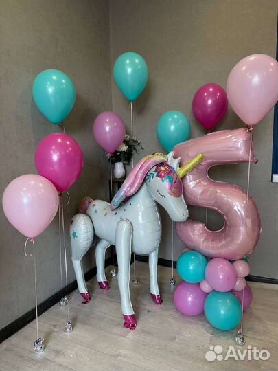 Композиции из гелиевых и воздушных шаров