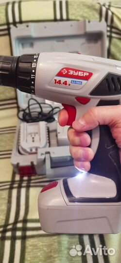 Шуруповерт Зубр 14.4