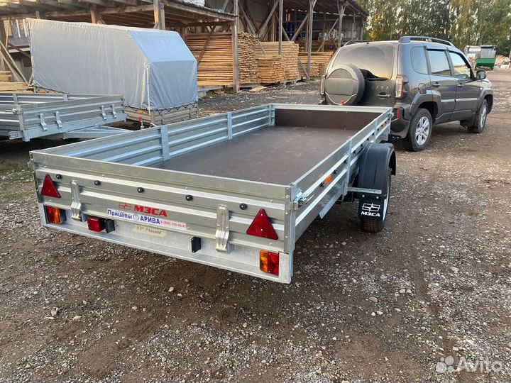 Прицеп 17.022 от завода мзса Арива есть фаркопы