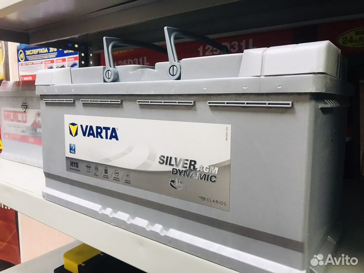 Аккумулятор 105 AGM Varta Оригинальный