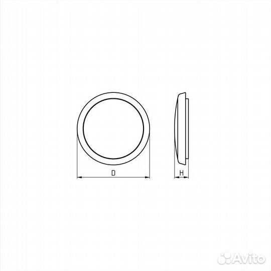 Светильник дбо88-18-131 CDR MW 840