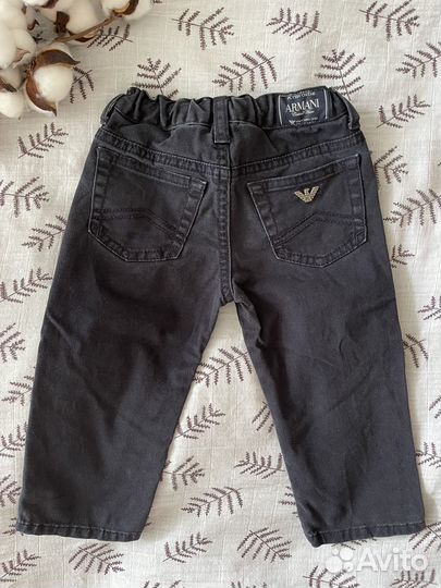 Джинсы Armani baby (размер 80)