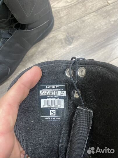 Сноубордические ботинки salomon