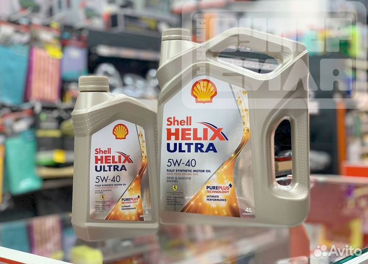 Масло моторное shell Helix Ultra 5W-40 1L
