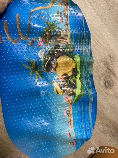 Коврик для ванной детский
