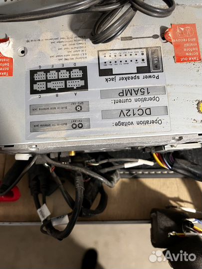 Штатная магнитола Toyota Land Cruiser Prado 150