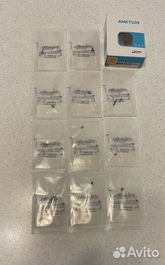 Колпачок, винты, абатменты AlphaBio