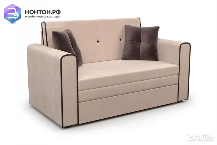 Диван выкатной Санта бежевый