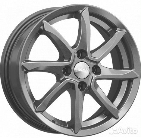 Skad Осака 6x15 4x100 ET46 DIA54.1 Графит