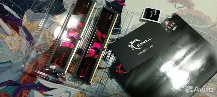 Новая оперативная память G.Skill aegis 16 GB 8x2