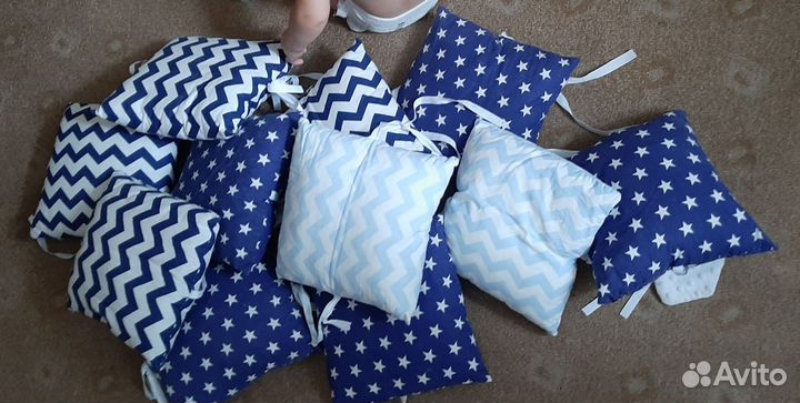 Бортики в детскую кроватку