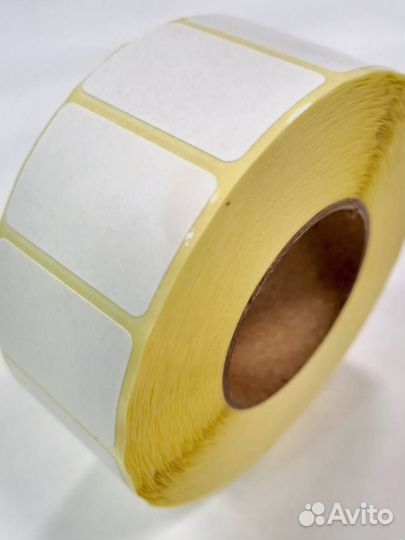 Термоэтикетки 30х20 мм 12 рол 2000 шт 24000 шт