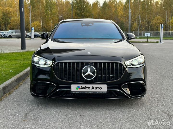 Mercedes-Benz S-класс AMG 4.0 AT, 2024, 19 км