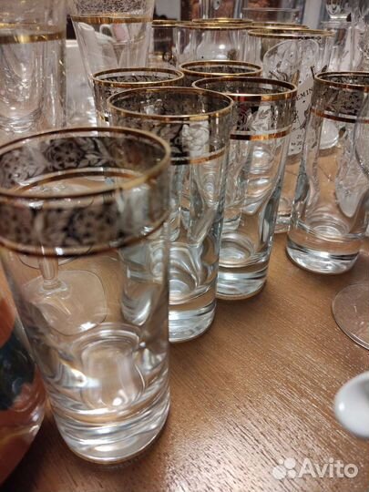 Бокалы, стаканы, салатники хрусталь