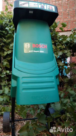 Измельчитель веток bosch rapid 2000