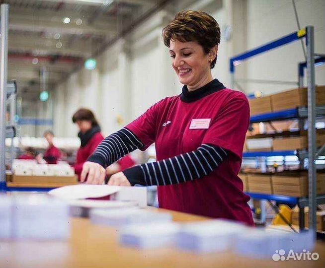 Стикеровщик на пищевое производство. Вахта