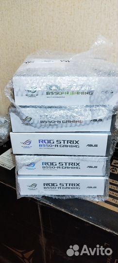 Материнская плата asus ROG strix B550-A gaming